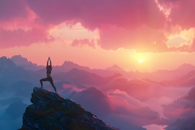 Sonnenlicht auf verschneiten Schweizer Bergen